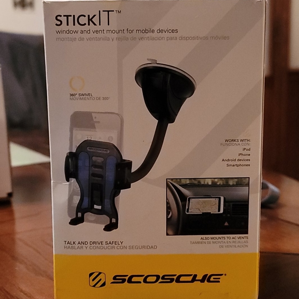 Scosche stick it 360° swivel